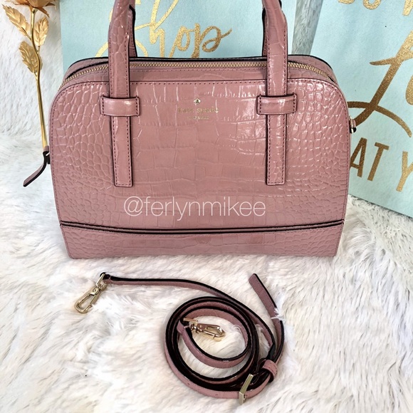 NEW Kate Spade Small Felix Riverside St Exotic NWT - Picture 5 of 7